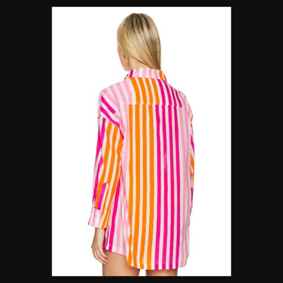 NIP Beach Riot Alexa Top Sunset Stripes Size S/M Retail Price $98.00 - Picture 14 of 15